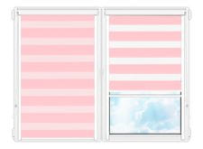 Рулонные кассетные шторы День Ночь Латина 0010 цена. Купить в «Мастерская Жалюзи»